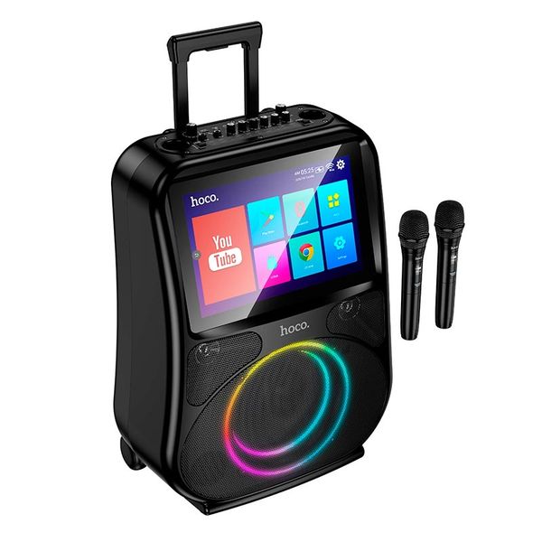 HOCO DS71 RGB Outdoor Karaoke Speaker with 14.1 Display (800P)