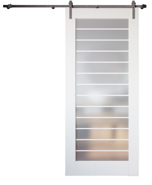 BROOKLYN - Interior Barn Sliding Door Including Mechanism