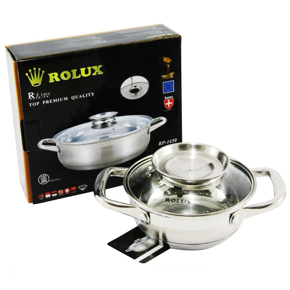 Rolux Stainless Steel Pot 0.8 Litre Buy Online in South Africa