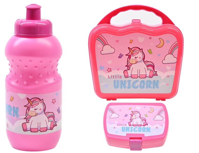 Unicorn Wave Set - Astro Bottle and Sandwich Box