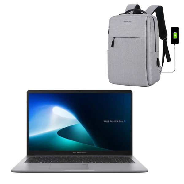 ASUS Expertbook Laptop i7- 512GB SSD 16GB RAM Win 11 Home + BACKPACK
