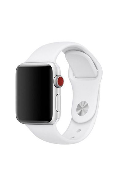 Silicon Watch Strap 42mm/44mm for Apple iWatch - White
