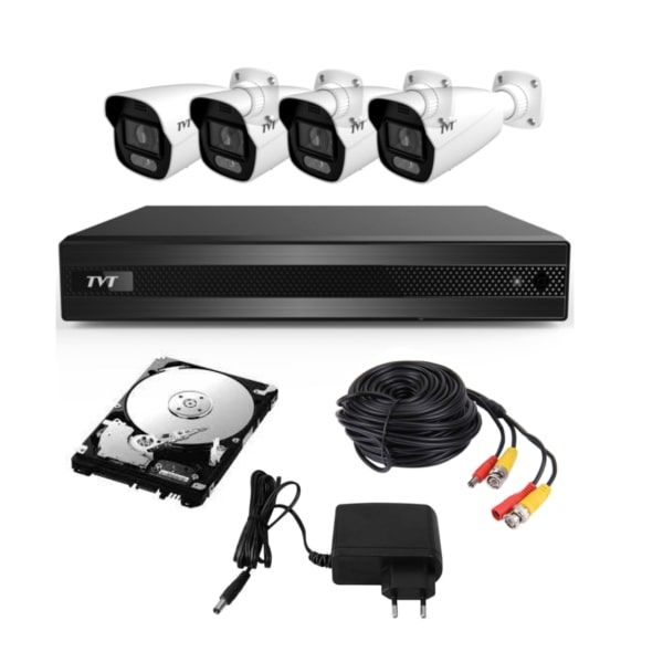 TVT (ANTTVTCAMKIT) Home Security Surveillance Camera & Dvr Kit Shop