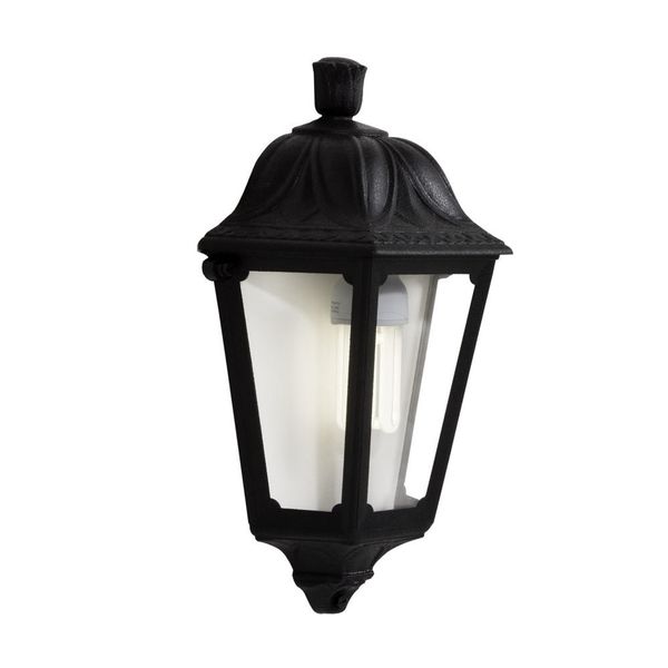 Fumagalli - Lesse -Lantern - Half Wall - Black - 2 Pack