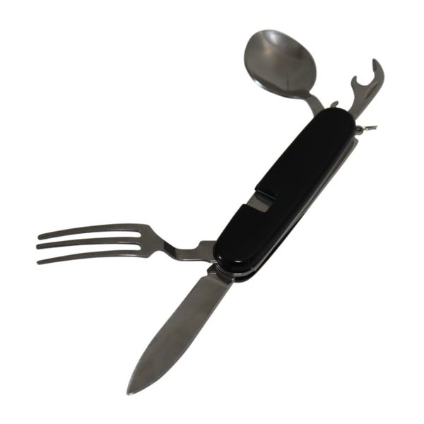 360 Degrees Foldaway Camping Cutlery Set