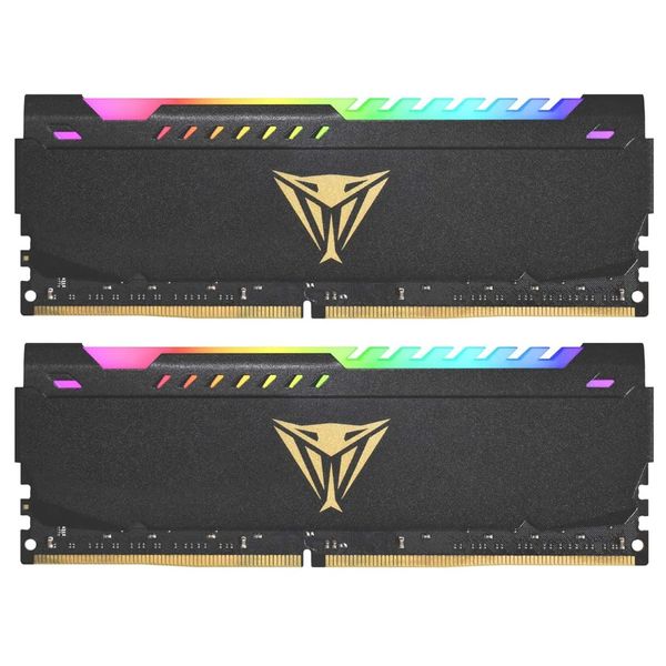 Patriot Viper Steel RGB 16GB (2x8GB) DDR4 Kit 3600Mhz Performance Memory