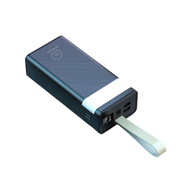 WUW - Y108 - 30000mAh Dual USB Port Fast Charging LED Powerbank