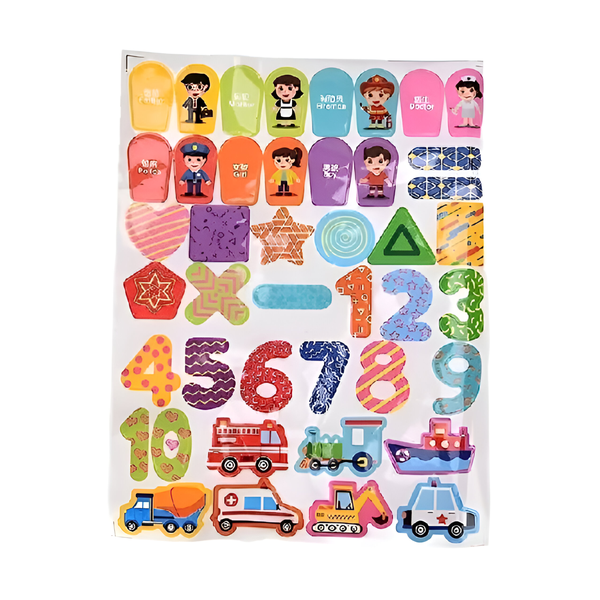 5-in-1 Early Learning Shape Matching &amp; Counting Magnetic Table Toy