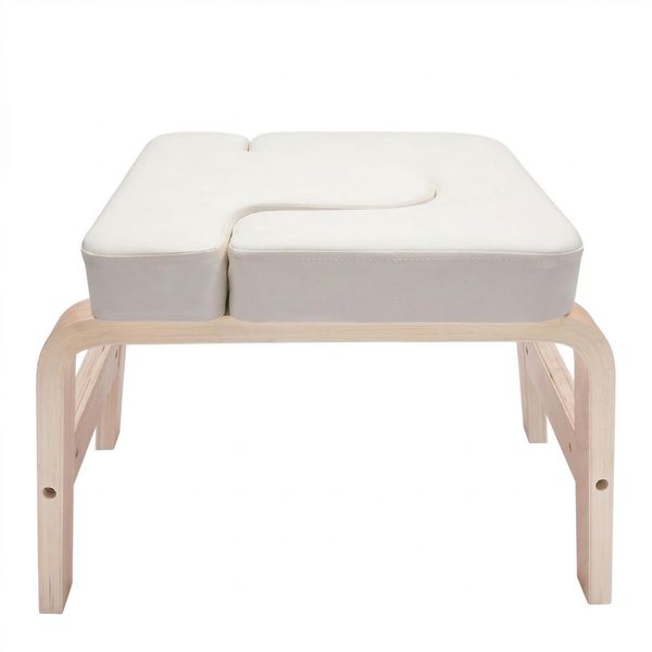 Yoga Headstand Bench - Inversion Stool with Comfort Cushion
