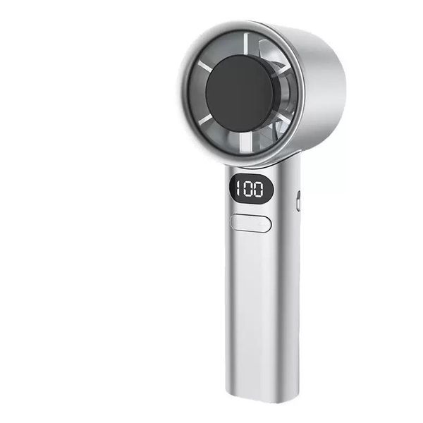 M11-Portable Mini Fan with Digital Display Hand Fan