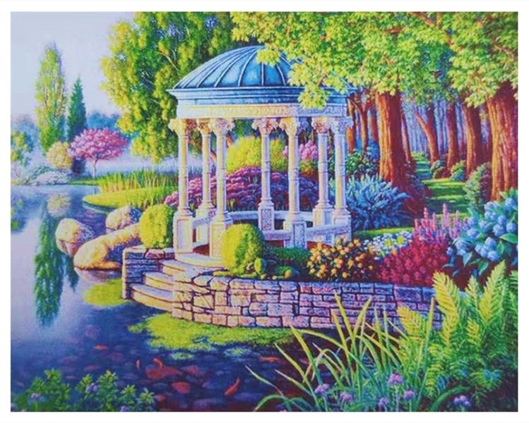 Favorable Impression Rhinestone Canvas 5D DIY Diamond Painting Kits FA33