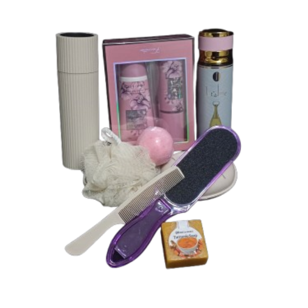 Valentine's day gift pack for her, body care pack, fragrant body mist