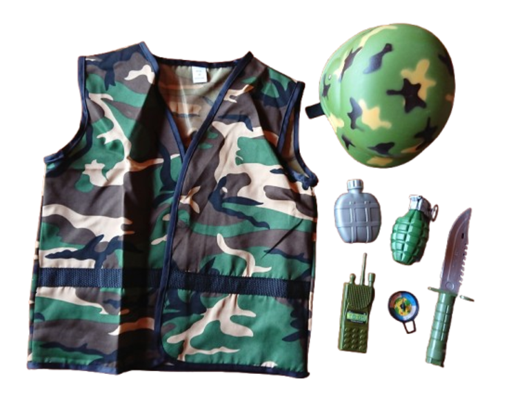 Children's military/soldier role-play costume Set