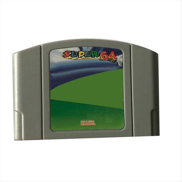 for N64 Game Cartridge for Super Mario 64 Classic Game Card
