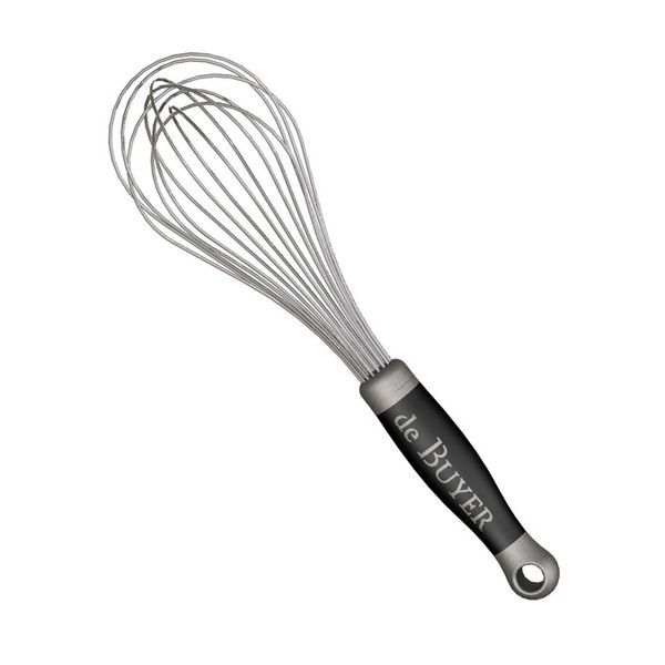 DeBuyer - Stainless Steel Kitchen Whisk with Silicone Handle
