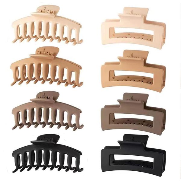 Hair Claw Clips for Thick Hair, 8 Pack Hair Clips for Women &amp; Girls