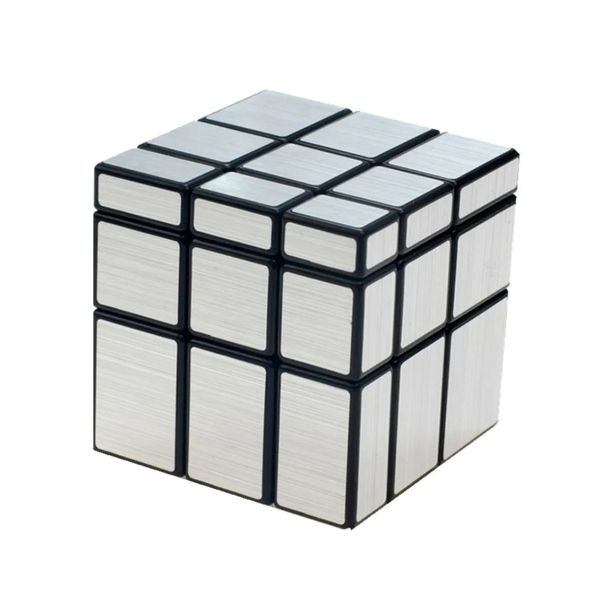Silver Magic Mirror Unique Rubik's Cube - Educational Toy for All Ages