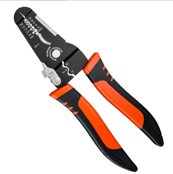 [9-in-1] Professional Wire Stripping Tool - Crimping/Cut/Carrier Remover