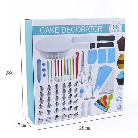 106 PCS Multifunction Cake Decorating Kit Cake Turntable Set