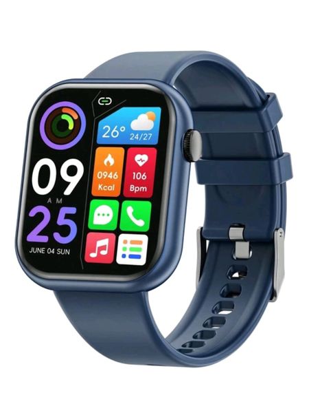 Large &amp; Classy Smart Watch -Blue