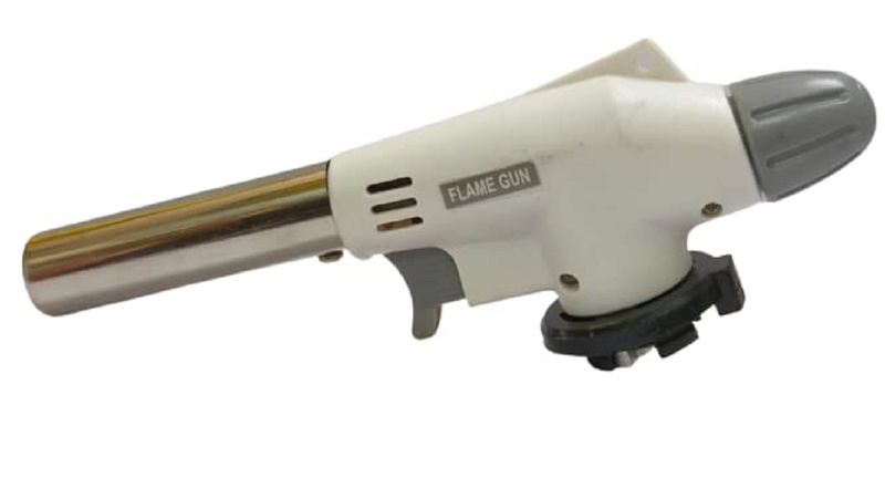 Flame Gun Blow Torch Head Butane Gas Canister Welding Tool