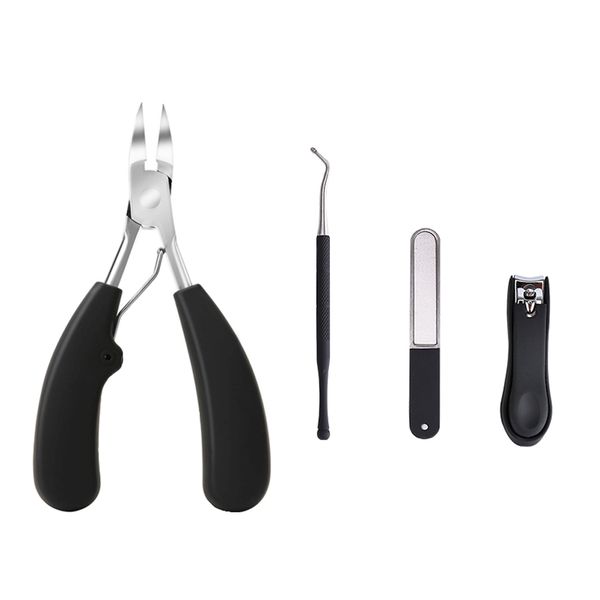 4-in-1 Stainless Steel Super Sharp Precision Nail Clipper Kit