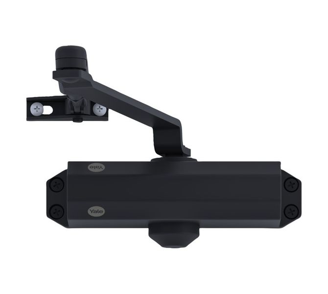 300 Series Door Closer - Black (80kg)