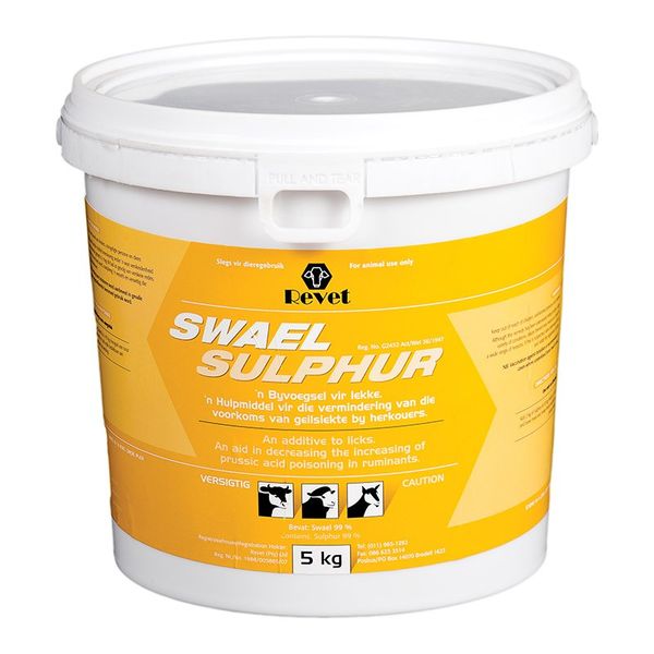 Bulk Pack x 4 Revet Swael Sulphur 5Kg