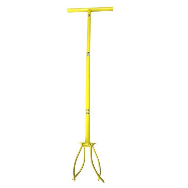Garden Manual 4 Claw Twist Tiller Soil Catcher Weeder - 99cm