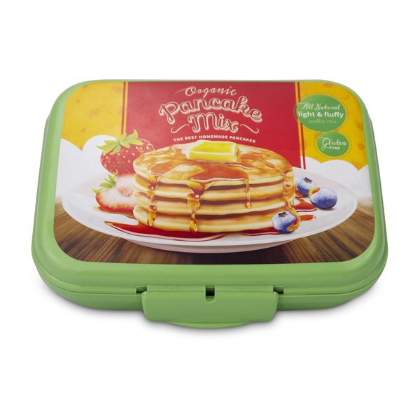 Titiz - Onyx Lunch Box - Pancake - Light Green - 600ml