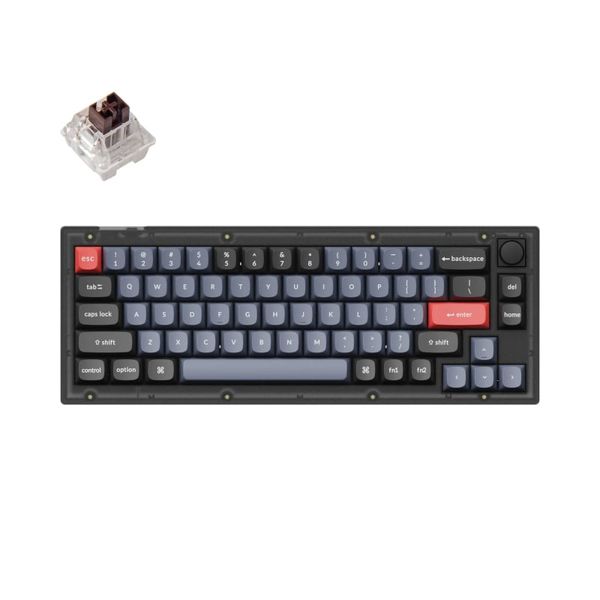 Keychron V2 68-Key QMK Brown Switch Custom Mechanical Keyboard
