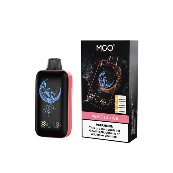 MGO 20000 Puffs Disposable Vape Fruit Flavor Vape - Peach Juice