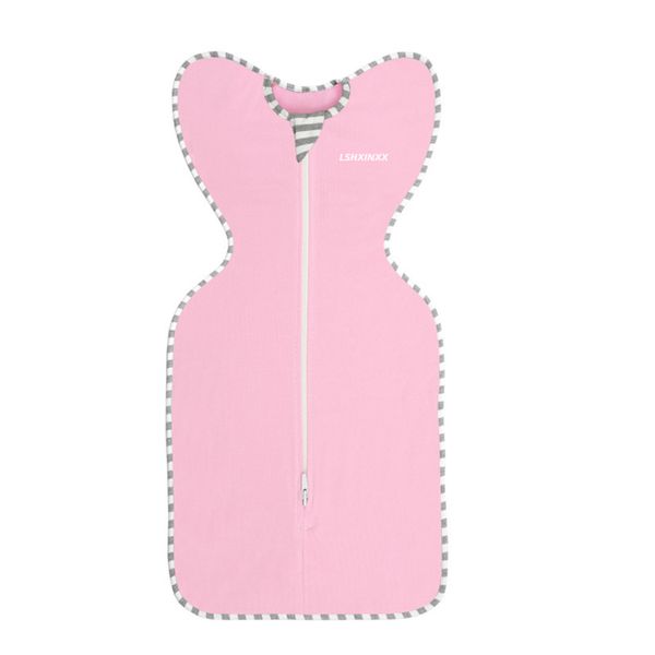 Swaddle UP, Baby Sleep Sack, Self-Soothing Swaddles for Newborns (Pink)
