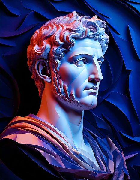 Rootedart Canvas Home Decor Wall Art - Julius Caesar 2