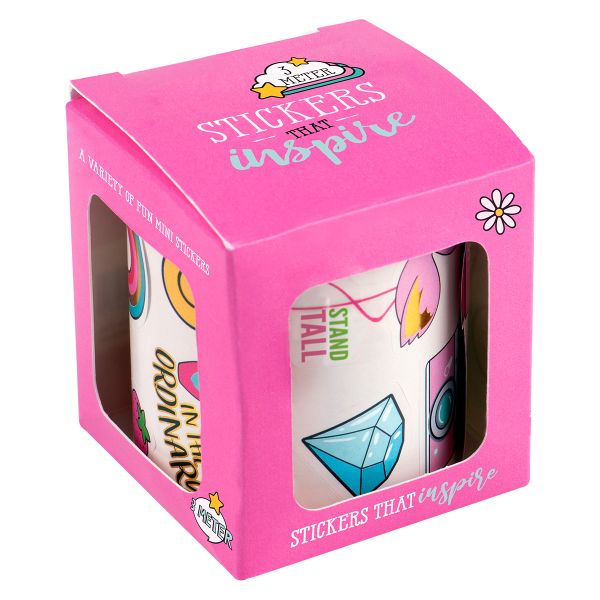 Sticker Roll - Stickers Than Inspire - Girls, Pink