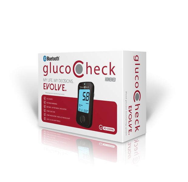 GlucoCheck Evolve Bluetooth monitor