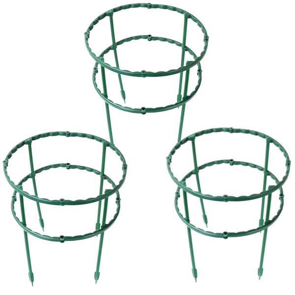 Garden Pot Plant Support Stand Set Of 3