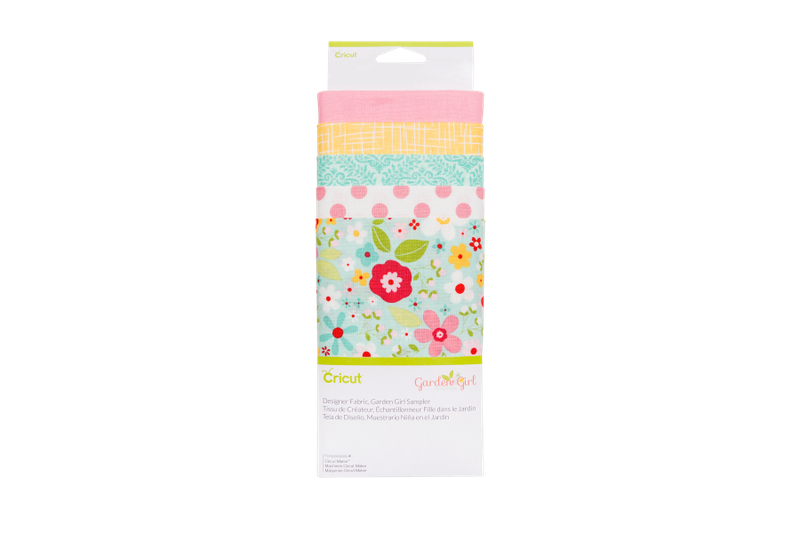 Cricut Designer Fabric Sampler - Garden Girl12X26