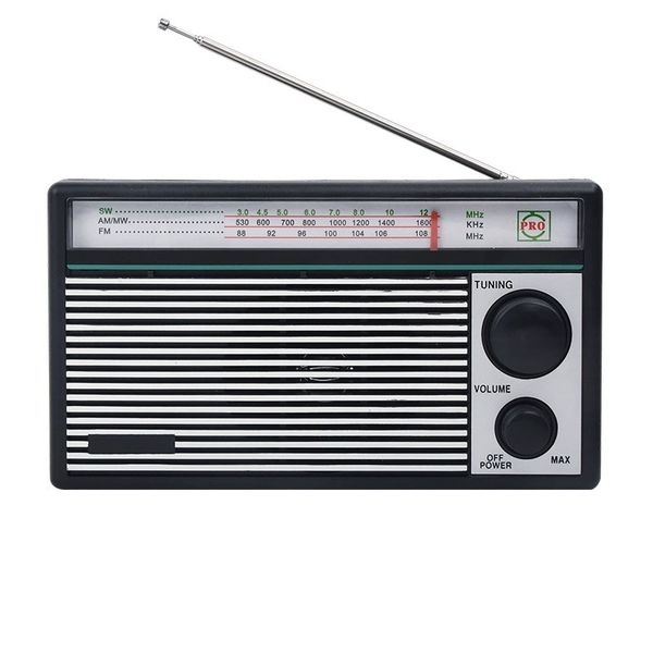 Outdoor Portable Vintage Radio FM/AM/SW Antenna Battery/AC