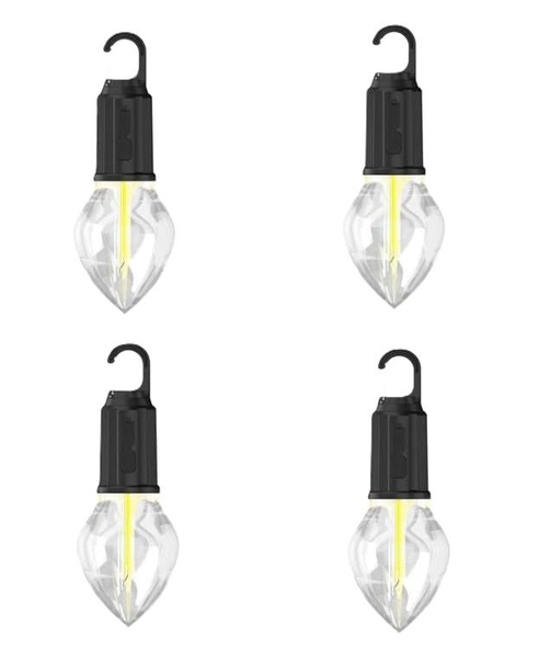 Camping Light LED Resistant with Spring Buckle Pack of 4