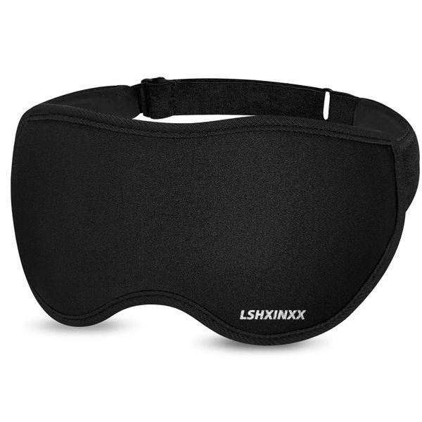 3D Eye Mask Sleep Mask for Men &amp; Women, 100% Pressure-Free &amp; Light BlockOut
