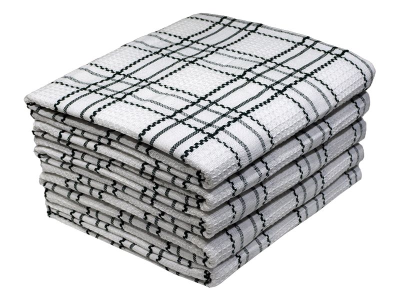 Multipurpose ,Easy clean, Absorbent KitchenTowel Design 2610 - (05 Piece)