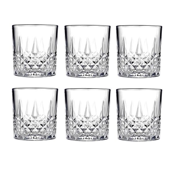 6 Pack Whisky Glasses - Tumblers