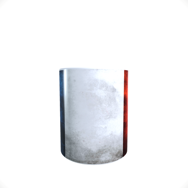 France - Ragged Flag - Coffee Mug