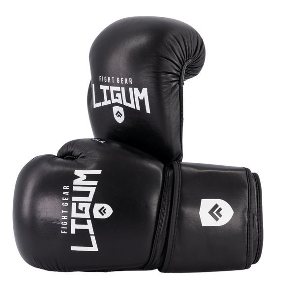 Ligum Fight Gear Leather Boxing Gloves