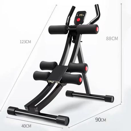 AB Workout Equipment, Home Gym Ab Machine for Abdominal Exercise and  Strength Training, Height Adjustable Fitness Equipment