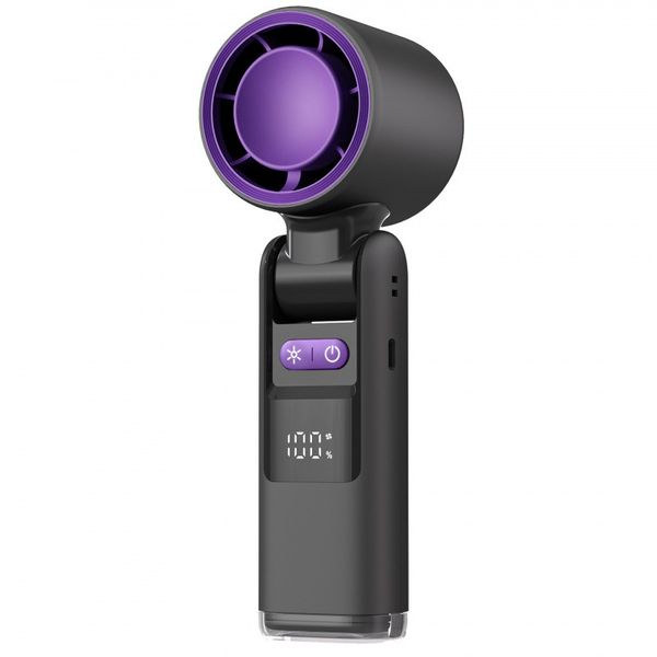 100-Speed Ice Cooling Fan with Digital Display