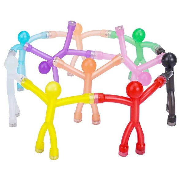 10 Piece Refrigerator Magnets Humanoid Magnet Toys for Kids Fun Decoration