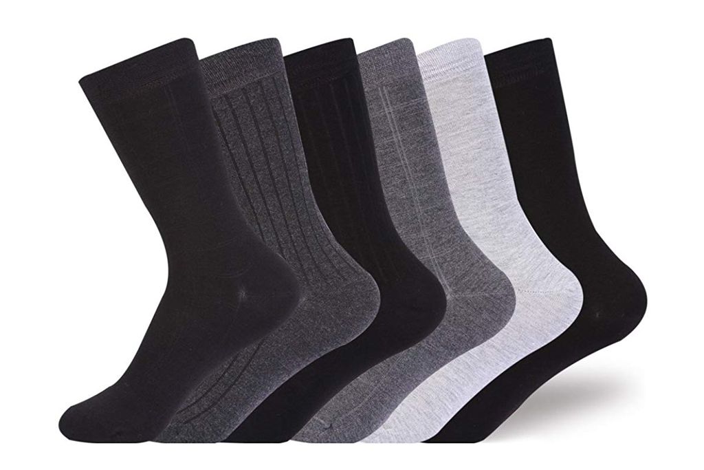12 Pairs Assorted Mens 100% Cotton Socks | Shop Today. Get it Tomorrow ...
