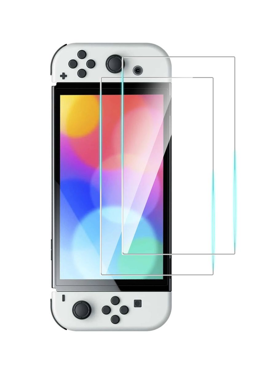 nintendo switch oled screen protector size